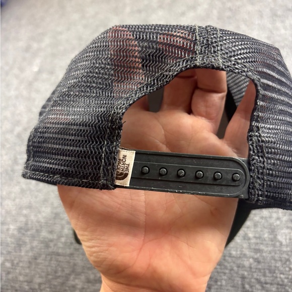 THE NORTH FACE Green/Black Trucker Hat Baseball Cap SnapBack One Size Fits Most - Picture 6 of 6